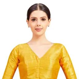 Women V-Neck Front-Open Blouse-image-54