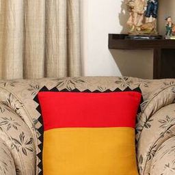 Pack of 2 Colourblock Cushion Covers-16