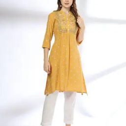 Women Geometric Print Straight Kurta-picture-36