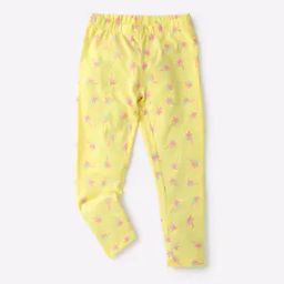 Printed Leggings with Elasticated Waist-image-51