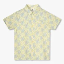 Boys All-Over Print Slim Fit Shirt with Patch Pocket-image-101