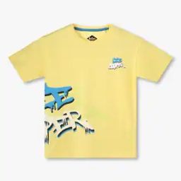 Boys Graphic Print Oversize Fit Crew-Neck T-Shirt-image-32
