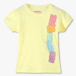 Girls Printed Regular Fit Round-Neck T-Shirt-image-58