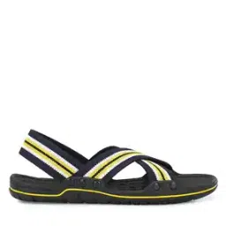 Slip-On Sandals with Cross Strap-image-67