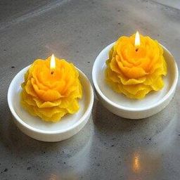 Set of 2 Floral Scented Candles-image-33