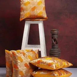 Set of 5 Woven Cushion Covers 16" X 16"-image-61
