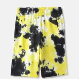 Girls Tie & Dye Shorts with Elasticated Waistband-picture-46