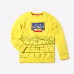 Graphic Print Crew-Neck Sweatshirt-image-48