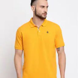 Regular Fit Logo Print T-Shirt with Collar-image-59