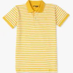 Striped Oversized Polo T-Shirt-picture-18