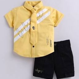 Boy Printed Suit Set-20