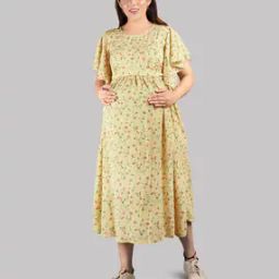 Floral Print Fit & Flare Dress-image-97