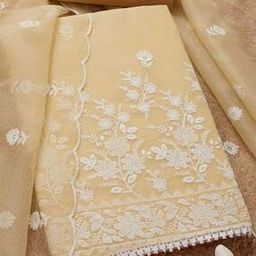 Women Embroidered 3-Piece Unstitched Dress Material-image-99