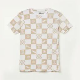 Boys Abstract T-Shirt with Round Neck-image-39