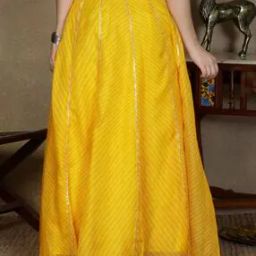 Women Striped A-Line Skirt-picture-17