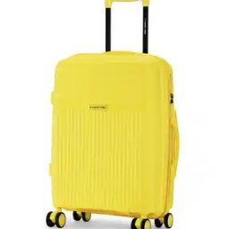 Striped Trolley Bag with Number Lock-image-11