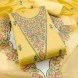 Women Embroidered 3-Piece Unstitched Dress Material-image-73
