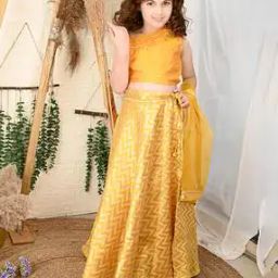 Embellished Lehenga Choli with Dupatta-image-35
