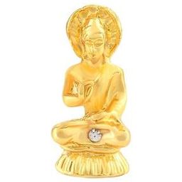 Brass Gold Plated Buddha Car Stand-image-28