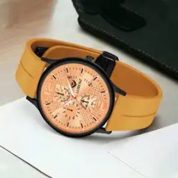 MK-4082R Analogue Watch with Silicone Strap-image-8