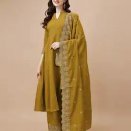Women Embroidery Kurta Set-image-8