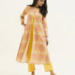 Women Printed 3-Piece Co-Ord Set-image-43