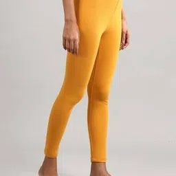 Ankle-Length Leggings with Elasticated Waist-image-57