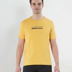 Crew-Neck T-Shirt with Brand Print-picture-27