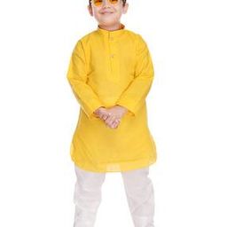 Boys Kurta Pyjamas Set-image-15