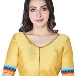 Embroidered Front-Open  Blouse-picture-5