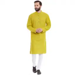 even Solid Long Kurta with Patch Pocket-picture-25