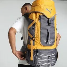 puma Men Typographic Print Rucksack with Adjustable Strap-picture-13