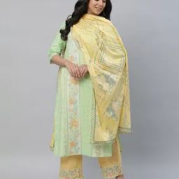 Women Floral Print Cotton Dupatta-picture-15