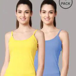 Pack of 2 Cotton Camisoles-image-101