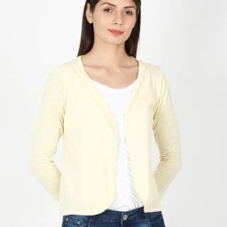 ecoline clothing Solid Shrug image 1