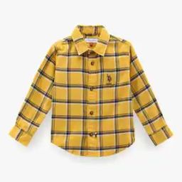 Boys Checked Regular Fit Shirt-image-88