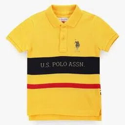 u.s. polo assn. Boys Brand Print Regular Fit Polo T-Shirt-picture-46