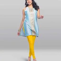 Basic Leggings with Elasticated Waist-image-29