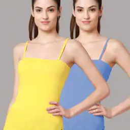 Pack of 2 Camisoles with Adjustable Straps-image-9