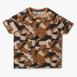 Boys Crank Printed Regular Fit Round-Neck T-Shirt-image-48