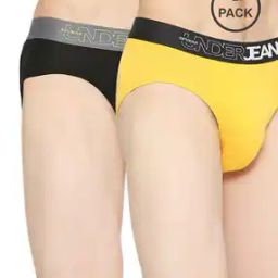 underjeans by spykar Pack of 2 Men Briefs with Elasticated Waistband-picture-6