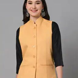 Mandarin Collar Nehru jacket-21