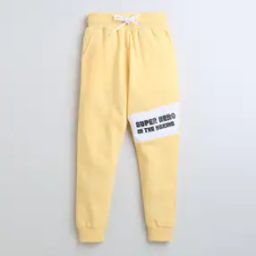 Boys Typographic Print Joggers with Insert Pockets-picture-26