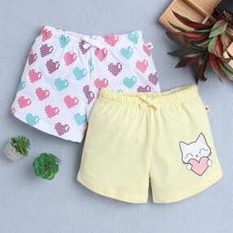 Women Pack of 2 Shorts with Elasticated Waistband-picture-47