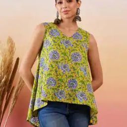Women Relaxed Fit Printed Top-image-17