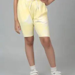 Girls Regular Fit Shorts with Elasticated Drawstring Waist-image-54