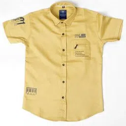 bearsoul Boys Typographic Print Regular Fit Shirt-picture-3