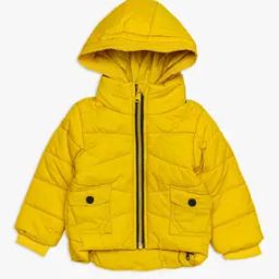 Zip-Front Hooded Puffer Jacket-image-60
