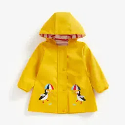 Graphic Print Hooded Jacket-image-9