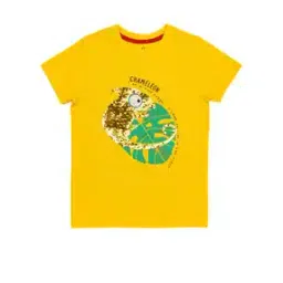 Sequined Round-Neck T-shirt-22